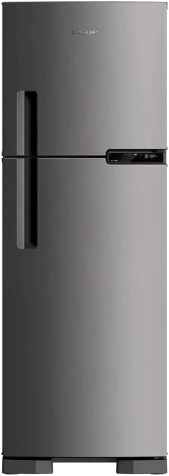 Geladeira Brastemp Frost Free Duplex 375L Inox (BRM44HB)
