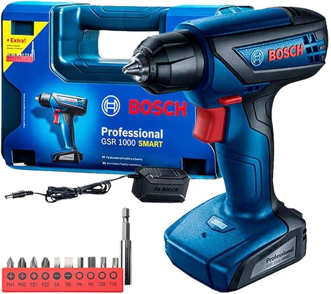 Parafusadeira e Furadeira Bosch GSR 1000 Smart
